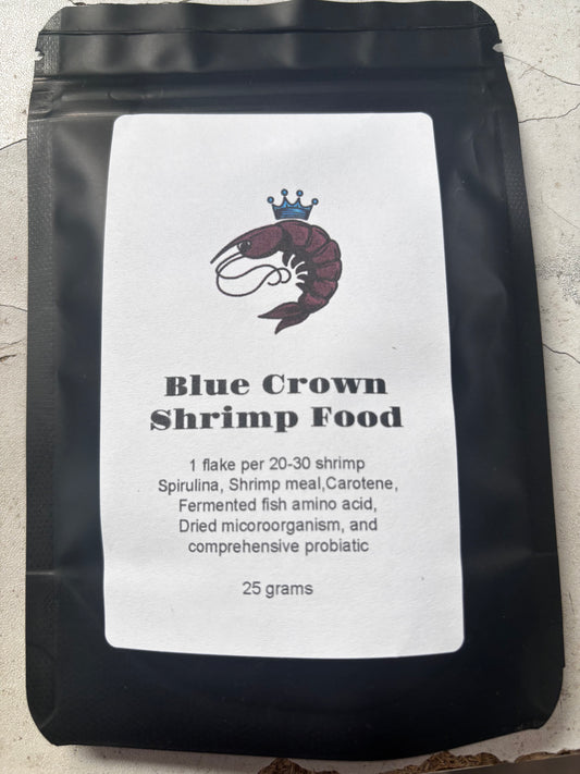 SHRIMP FOOD BY BLUE CROWN 25 grams
