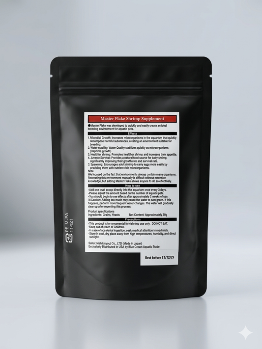 Masterflake live bacteria and shrimp food