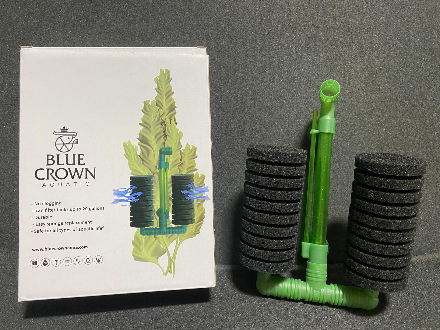 Sponge Filter by Blue Crown Aqua (Copy)